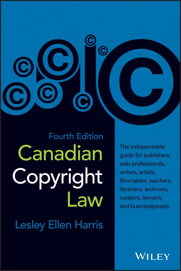 Canadian Copyright Law Hardcover Main image