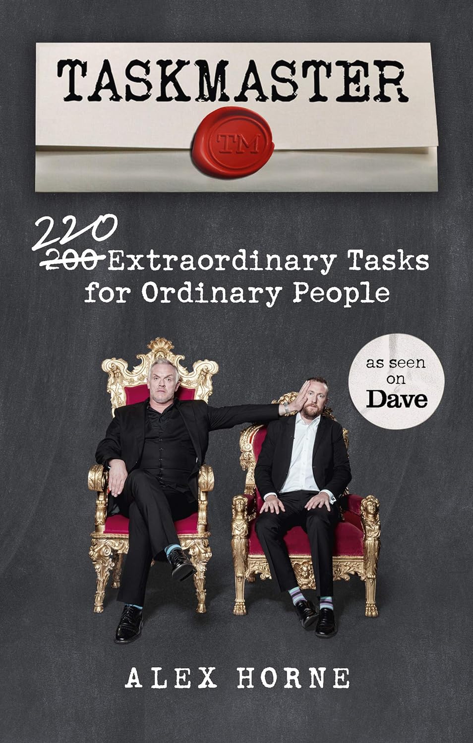 Taskmaster: 220 Extraordinary Tasks For Ordinary People Paperback Main image