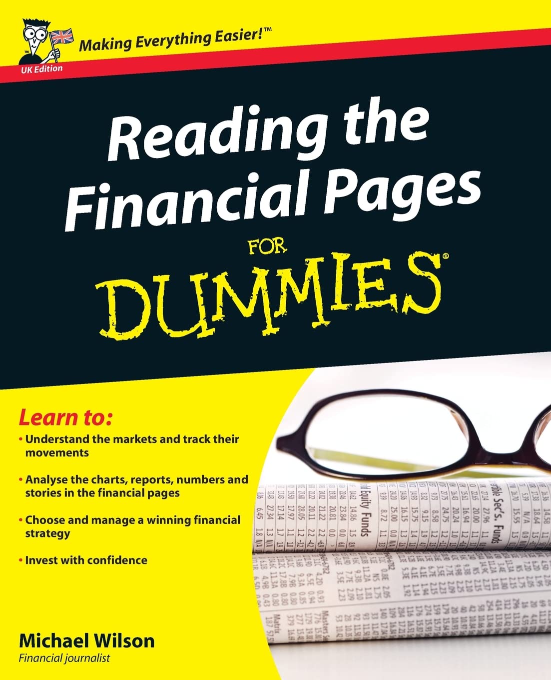 Reading The Financial Pages For Dummies Paperback Main image
