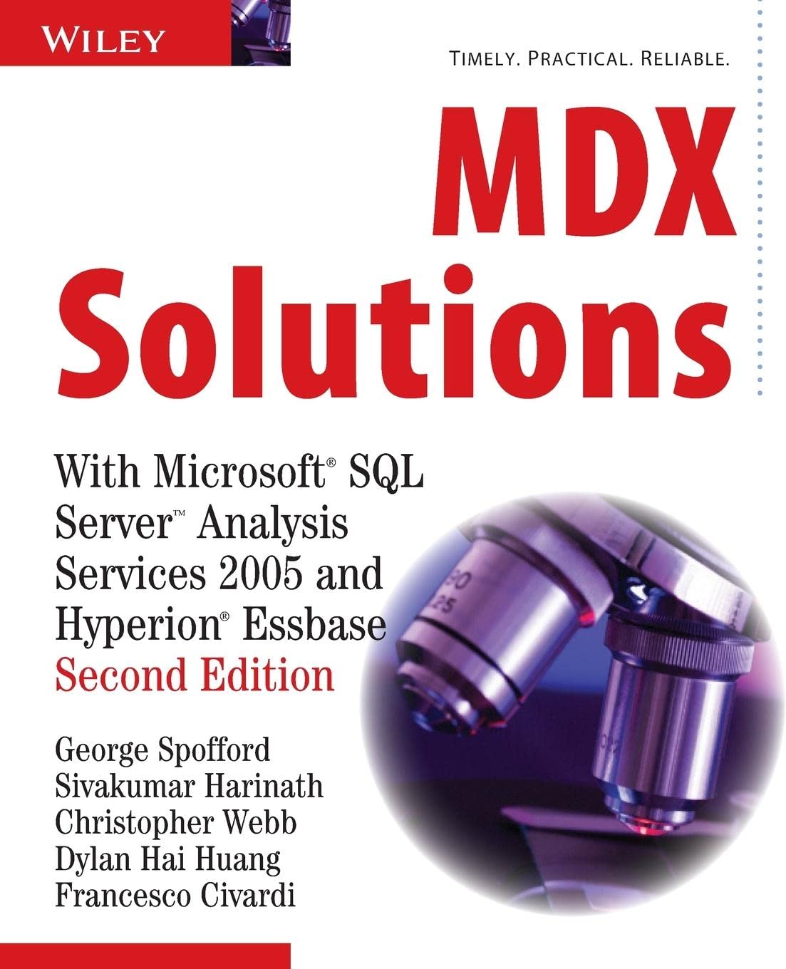 MDX Solutions: With Microsoft SQL Server Analysis Services 2005 and Hyperion Essbase Paperback Main image