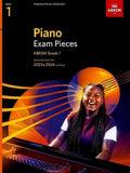 Piano Exam Pieces 2023 & 2024, ABRSM Grade 1: Selected From The 2023 & 2024 Syllabus Sheet Music Paperback