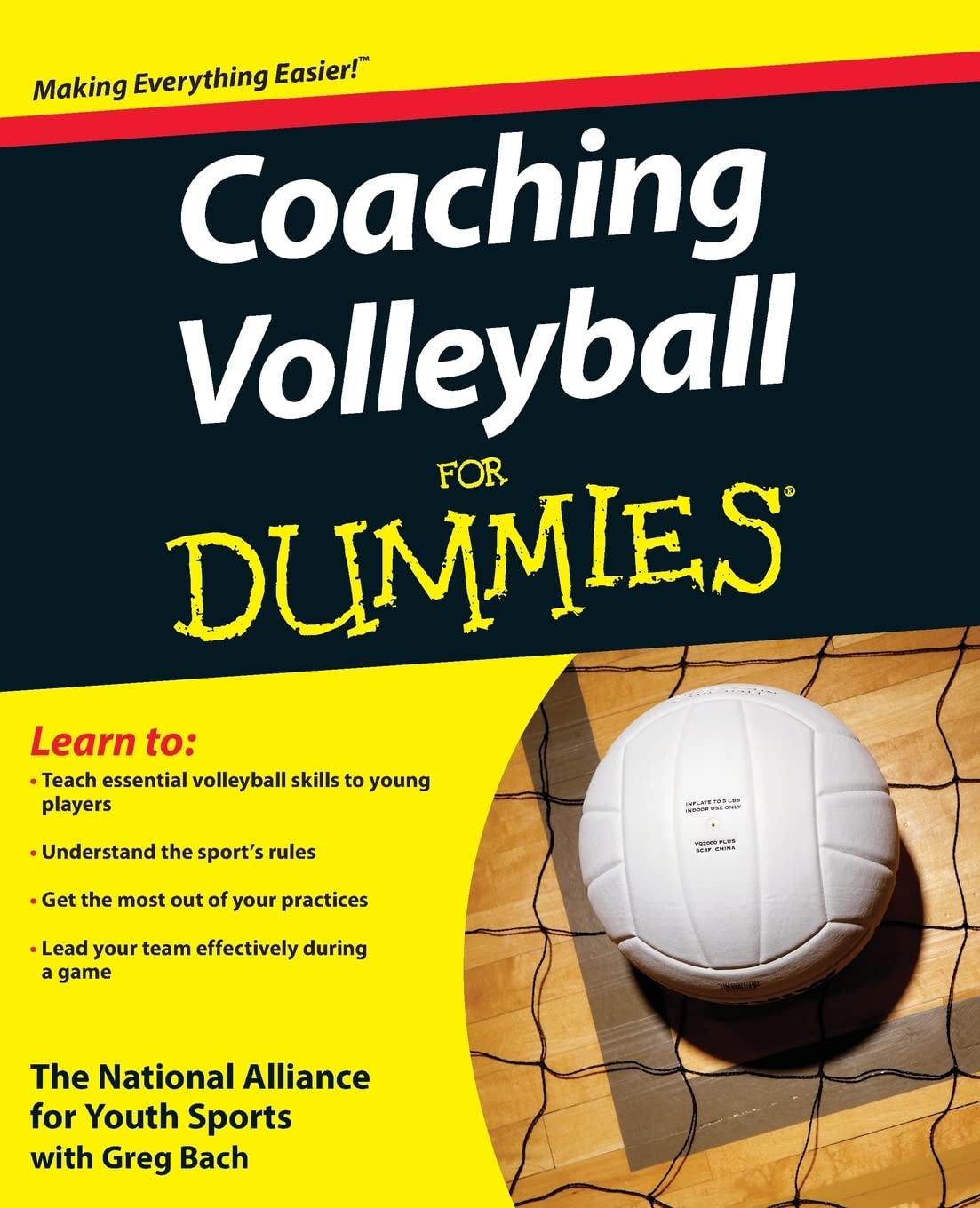 Coaching Volleyball For Dummies Paperback Main image