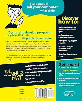 C For Dummies Paperback Secondary image