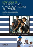 Handbook of Principles of Organizational Behavior: Indispensable Knowledge For Evidence-Based Management Paperback