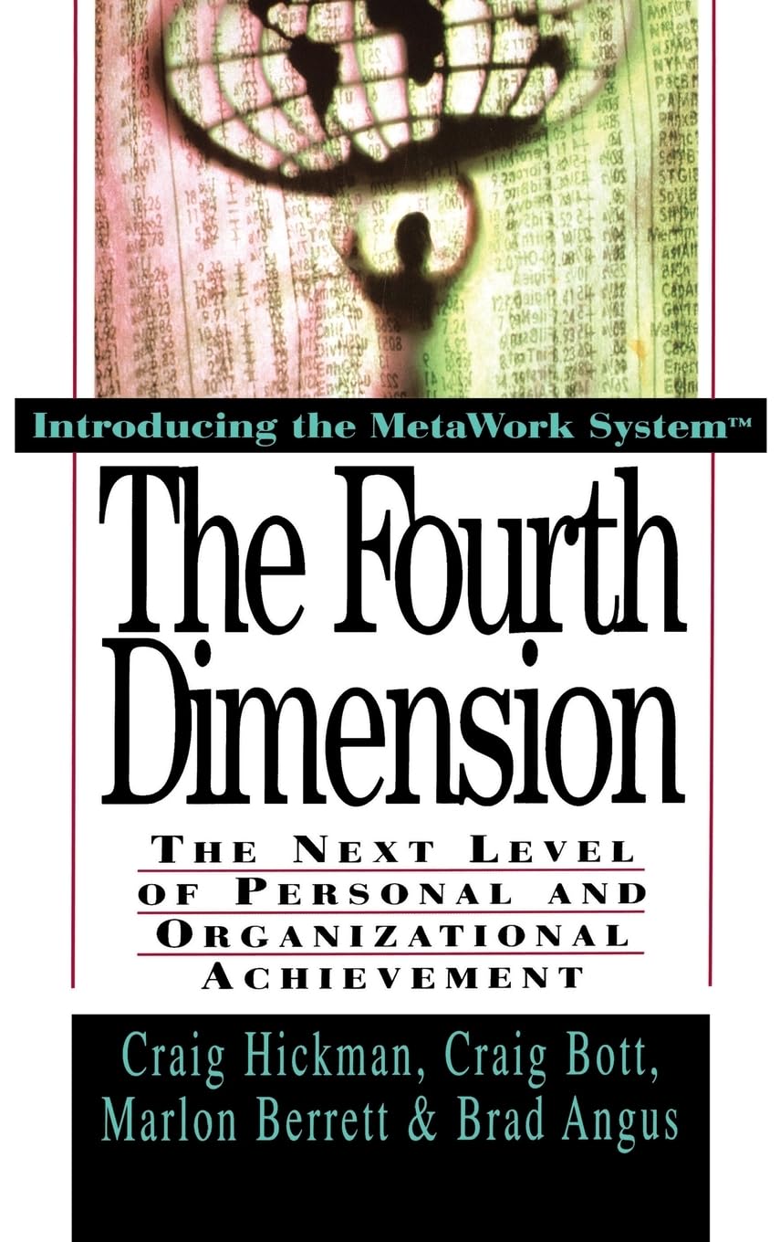 The Fourth Dimension: The Next Level Of Personal And Organizational Achievement Hardcover Main image