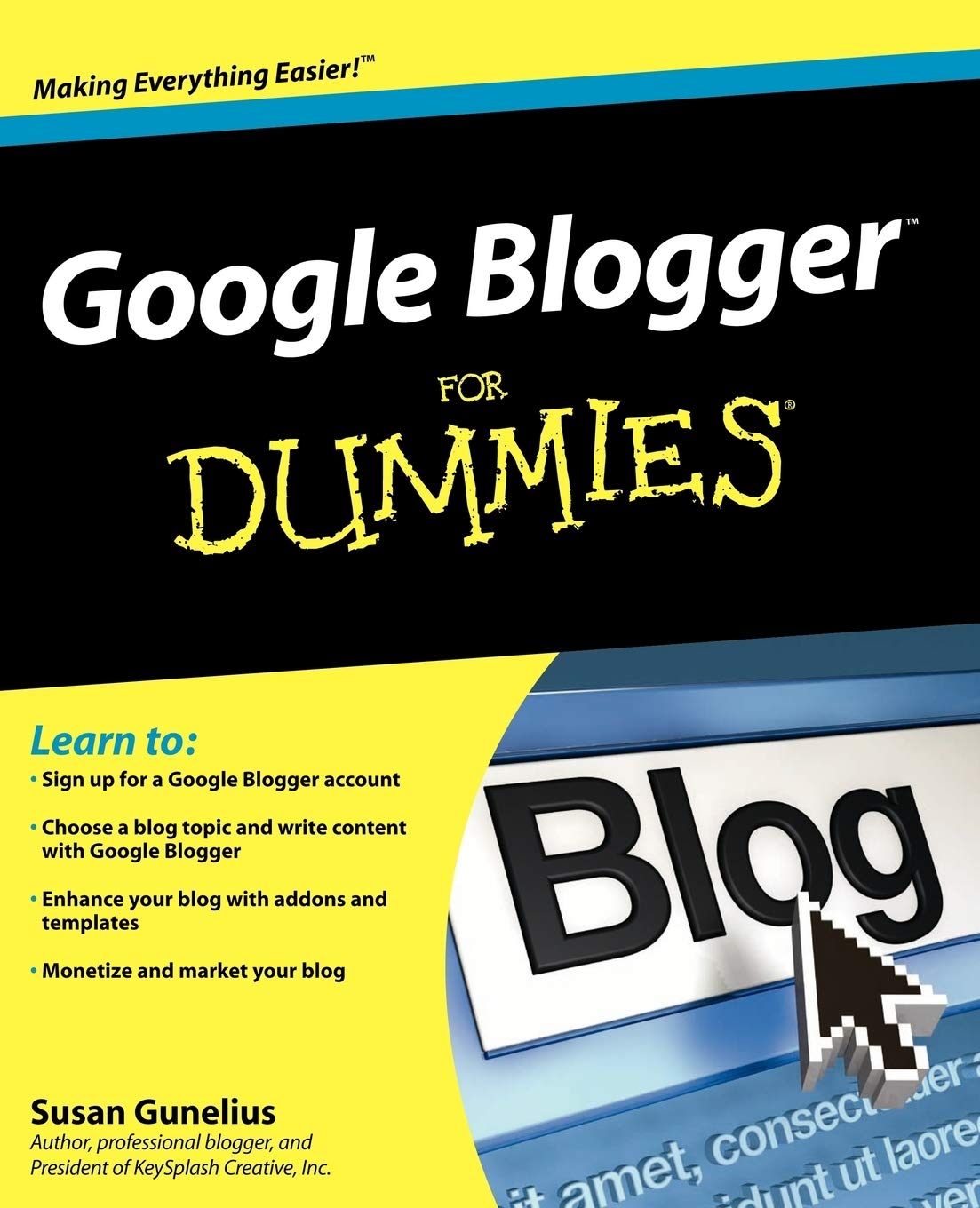 Google Blogger For Dummies Paperback Main image