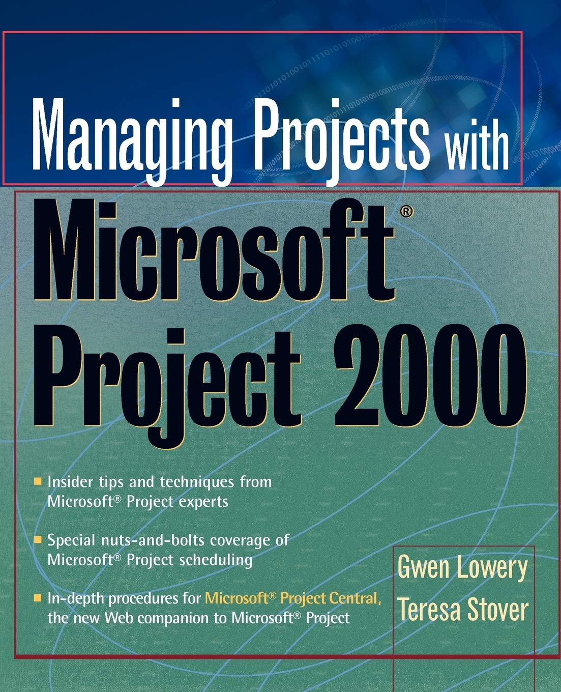 Managing Projects With Microsoft Project 2000: For Windows Paperback Main image