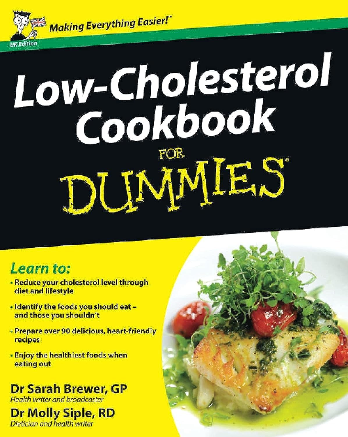 Low–Cholesterol Cookbook For Dummies Paperback Main image