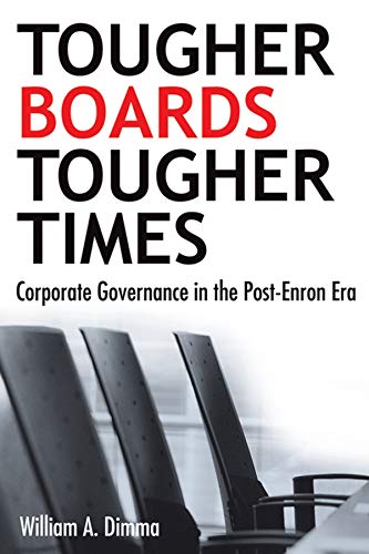 Tougher Boards For Tougher Times: Corporate Governance In The Post- Enron Era Hardcover Main image