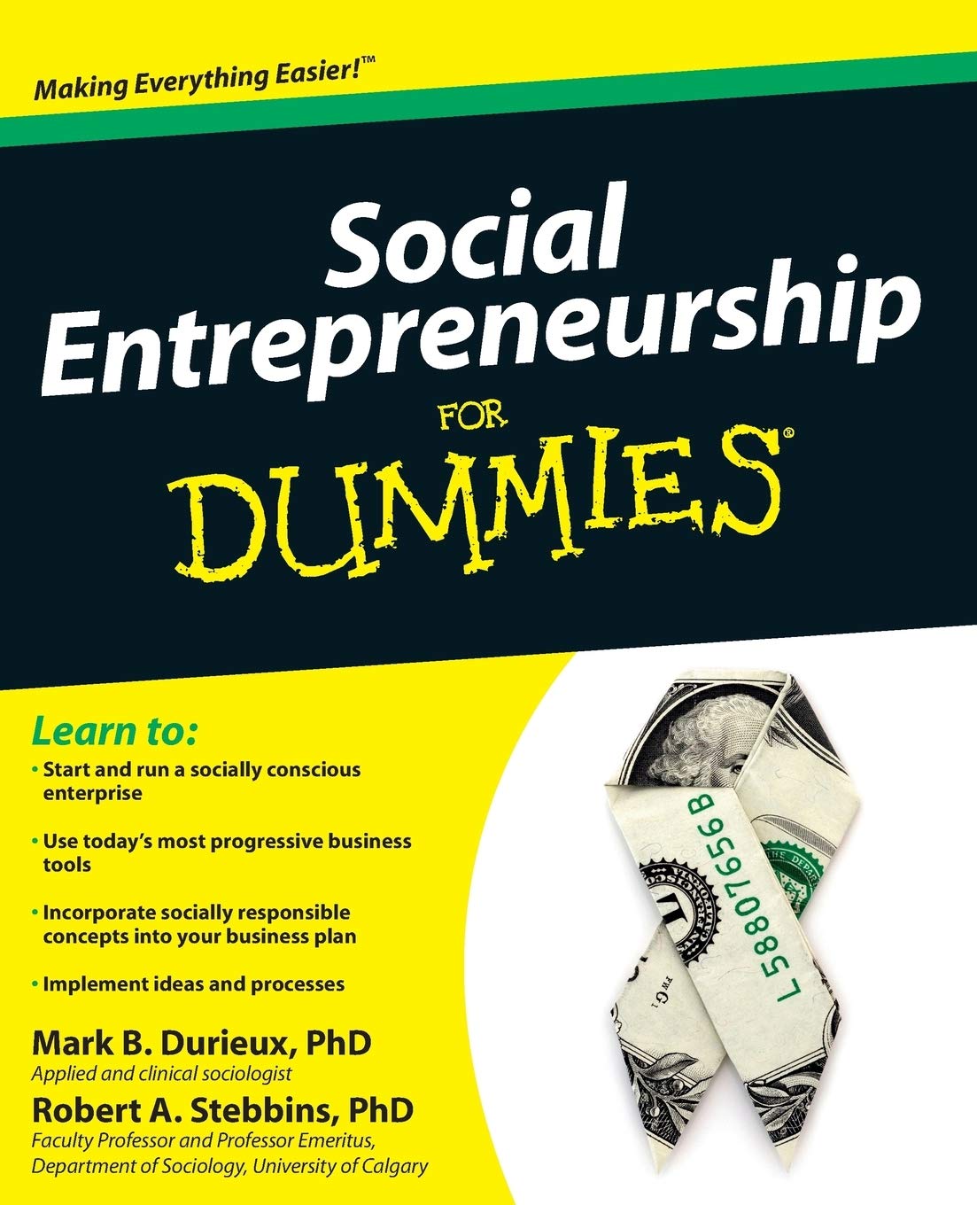 Social Entrepreneurship For Dummies Paperback Main image
