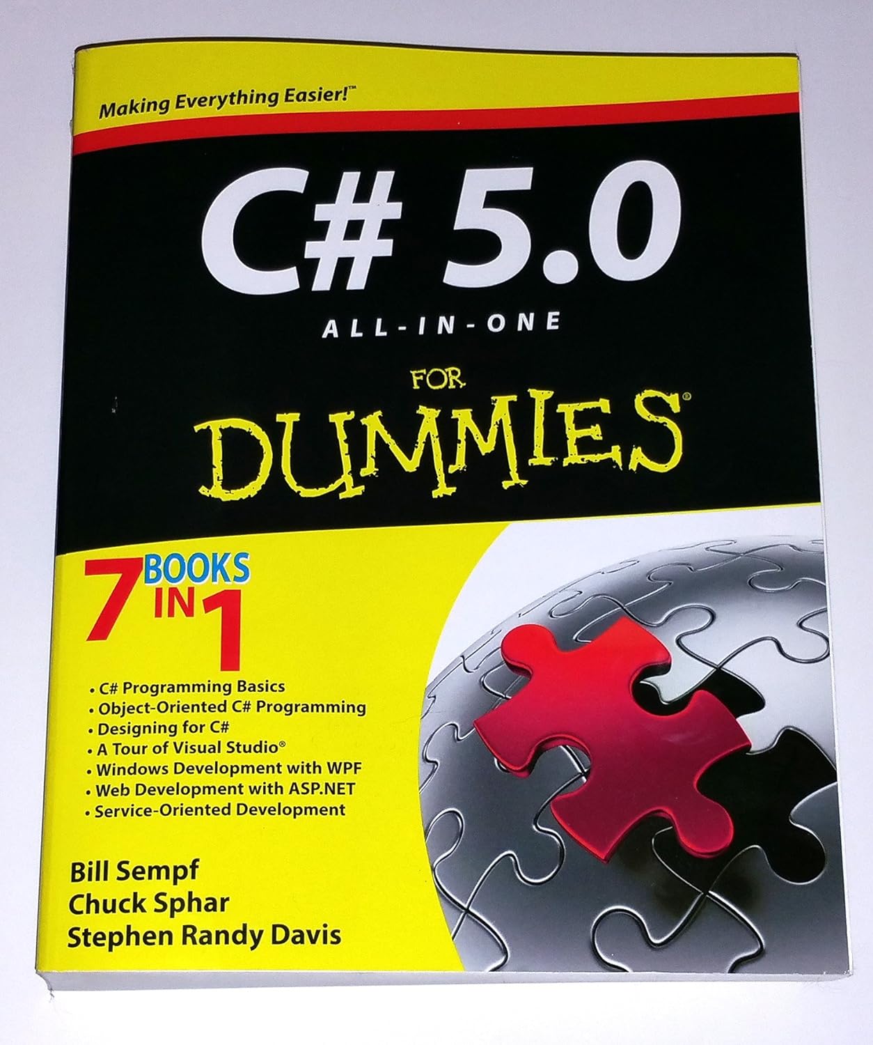 C# 5.0 All-in-One For Dummies Paperback Main image