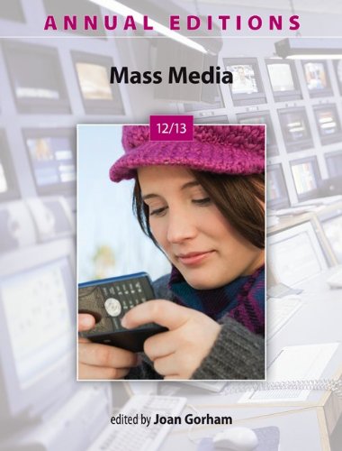 Annual Editions Mass Media 12/13 Paperback Main image