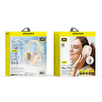 Awei AT6 Wireless Stereo Headphone – Off-White (BT v5.3)