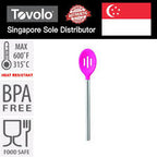Tovolo Silicone Slotted Spoon - Royal Purple