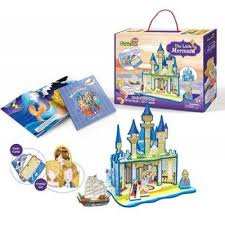 3D Puzzle - The Little Mermaid - Difficulty: 2/8 Main image