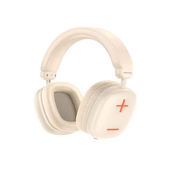 Awei AT6 Wireless Stereo Headphone – Off-White (BT v5.3) Secondary image