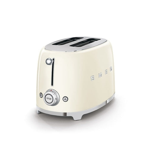 Smeg TSF01CRUK 50's Retro Style Aesthetic Toaster - Cream Main image