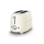 Smeg TSF01CRUK 50's Retro Style Aesthetic Toaster - Cream
