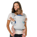 Infantino Flip 4in1 Light And Airy Convertible Baby Carrier Light Gray