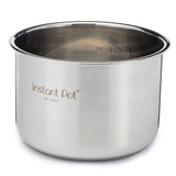 Instant Pot Stainless Steel Inner Cooking Pot, 6 Quart, IP-POT-SS304-60, Silver