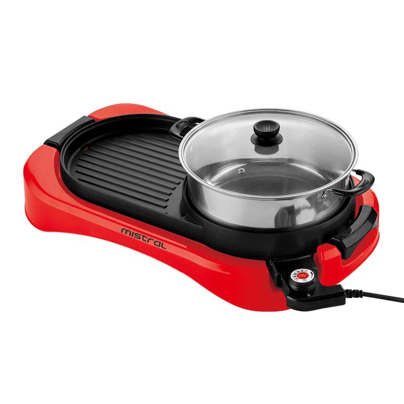 MISTRAL MEG6 Electric Grill With Hot Pot Main image