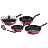 TEFAL C572S5 So Red 6pc Set