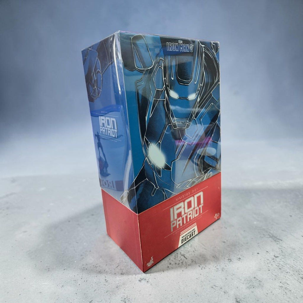 Hot Toys Iron Man 3 Iron Patriot MMS195-D01 Diecast Figure
