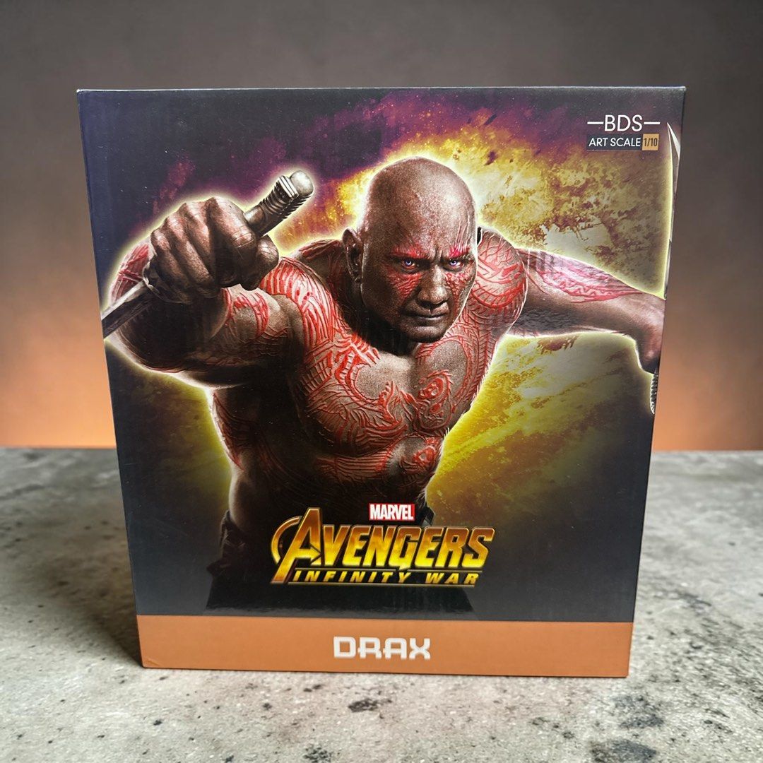 Hot Toys Marvel Adventure  Infinity Iron Studio Drax Main image