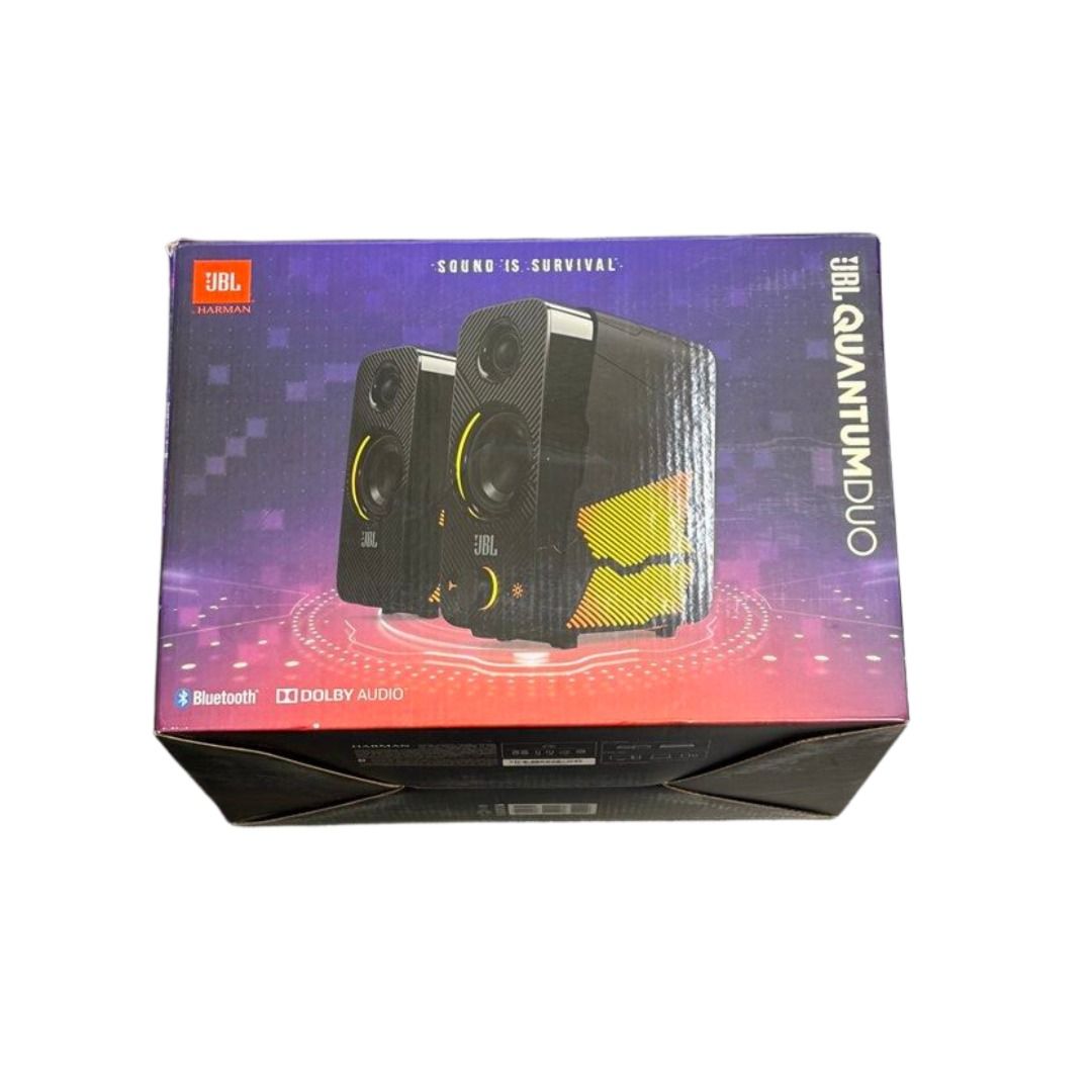 JBL Quantum Duo PC Gaming Speaker, Black