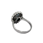 18KWG Blue Lab Grown Diamond=3.06, D20=0.51/VS2 Ring w/Cert