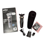 Braun Series 7 71-S7500cc Flex Electric Shaver for Men - Rechargeable Wet & Dry Electric Razor with Trimmer & Smart Care Center