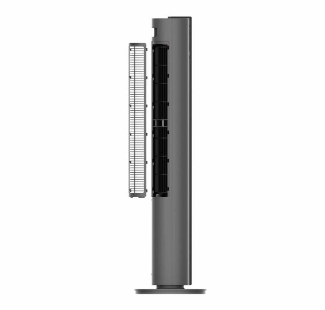 Europace ETF7114DGY Tower Fan With Air Sterilizer , w/Remote , Grey (BN) Secondary image