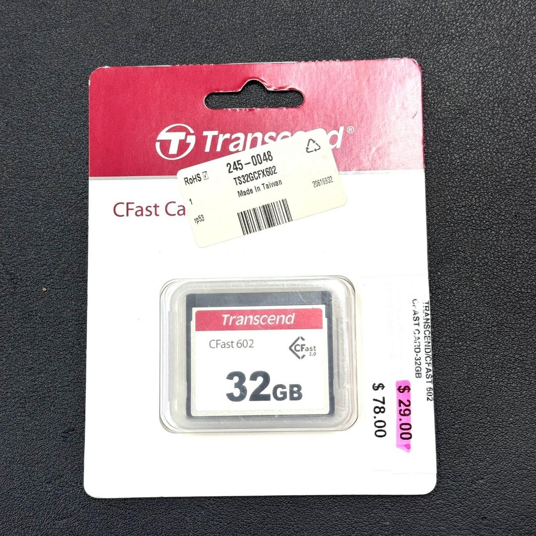 Transcend CFast Card, 32GB