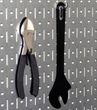 Wall Control 30-P-3232G Gray Metal Pegboard Pack