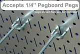 Wall Control 30-P-3232G Gray Metal Pegboard Pack