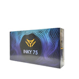 Elec Fox INKY75 Wireless Tenkeyless Mechanical Keyboard, Black