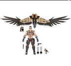 G.I. Joe Classified Series CHIP RAPTOR TALON & GENERAL LEDGER, Collectible 6 Inch Action Figure & Pet with 7 Accessories; Articulated Wings