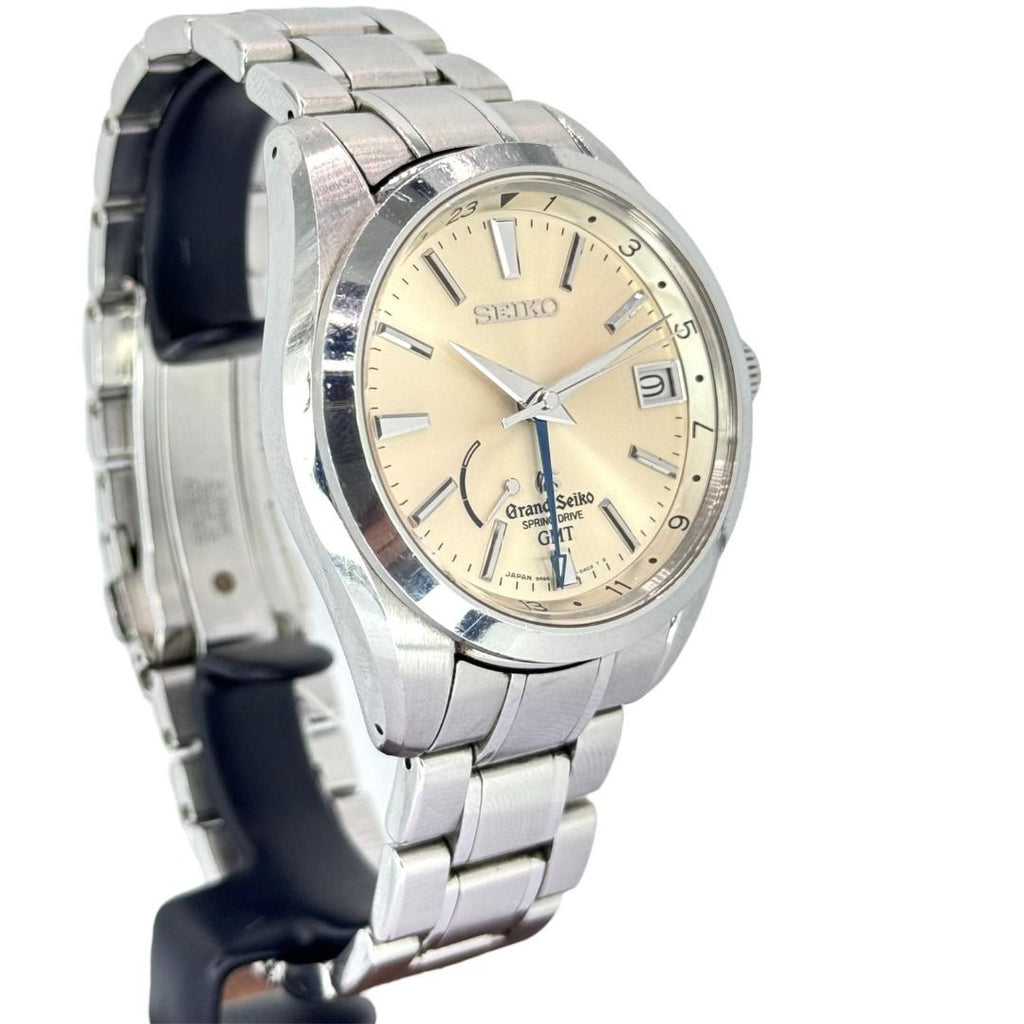 Grand Seiko SBGE005 Spring Drive GMT Automatic Watch, 41mm