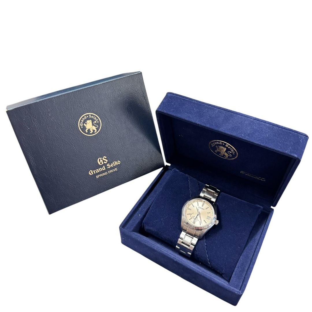 Grand Seiko SBGE005 Spring Drive GMT Automatic Watch, 41mm