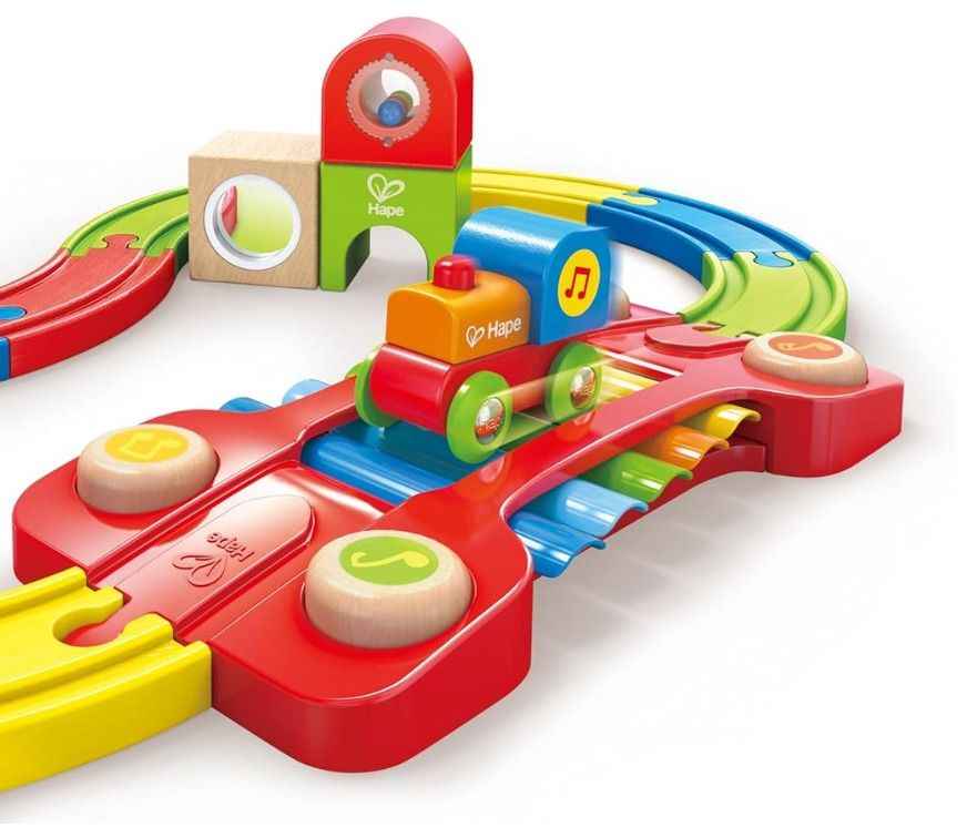 Hape Sensory Railway, Multicolor