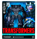Hasbro Transformers Toys Studio Series Leader Class Transformers: Dark of the Moon Shockwave, 8.5-inch Converting Action Figure, Ages 8+