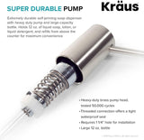 Kraus KSD-41SS Modern Soap Dispenser, Stainless Steel