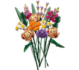 LEGO Flower Bouquet 10280 Building Kit; A Unique Flower Bouquet Gift and Creative Project for Adults, (BOX BAD CONDITION)