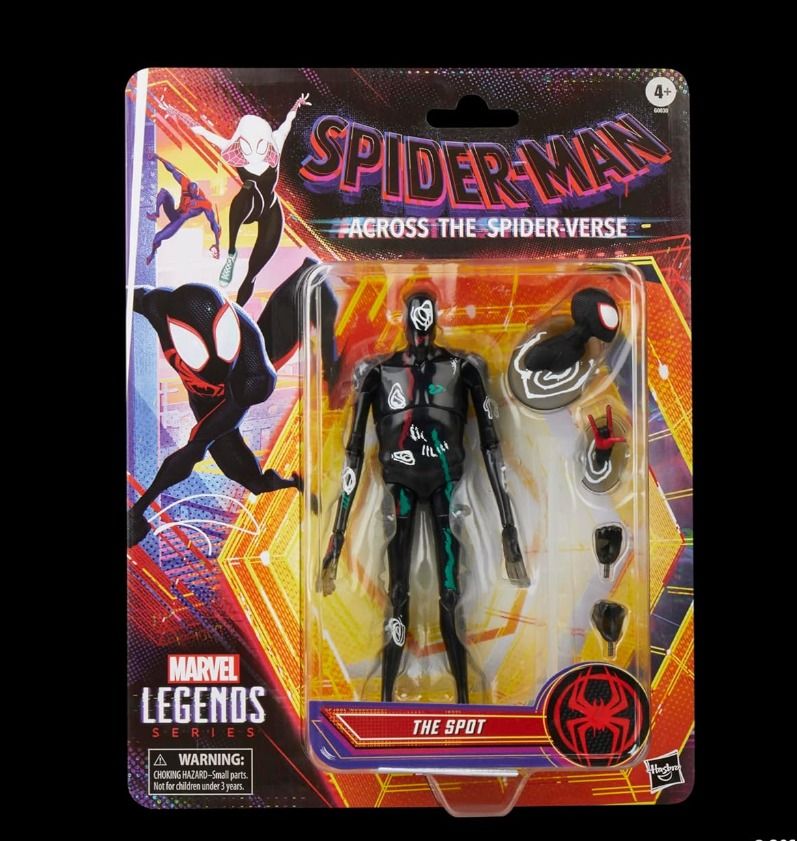 Marvel Legends Series The Spot, Spider-Man: Across the Spider-Verse Collectible 6 Inch Action Figure