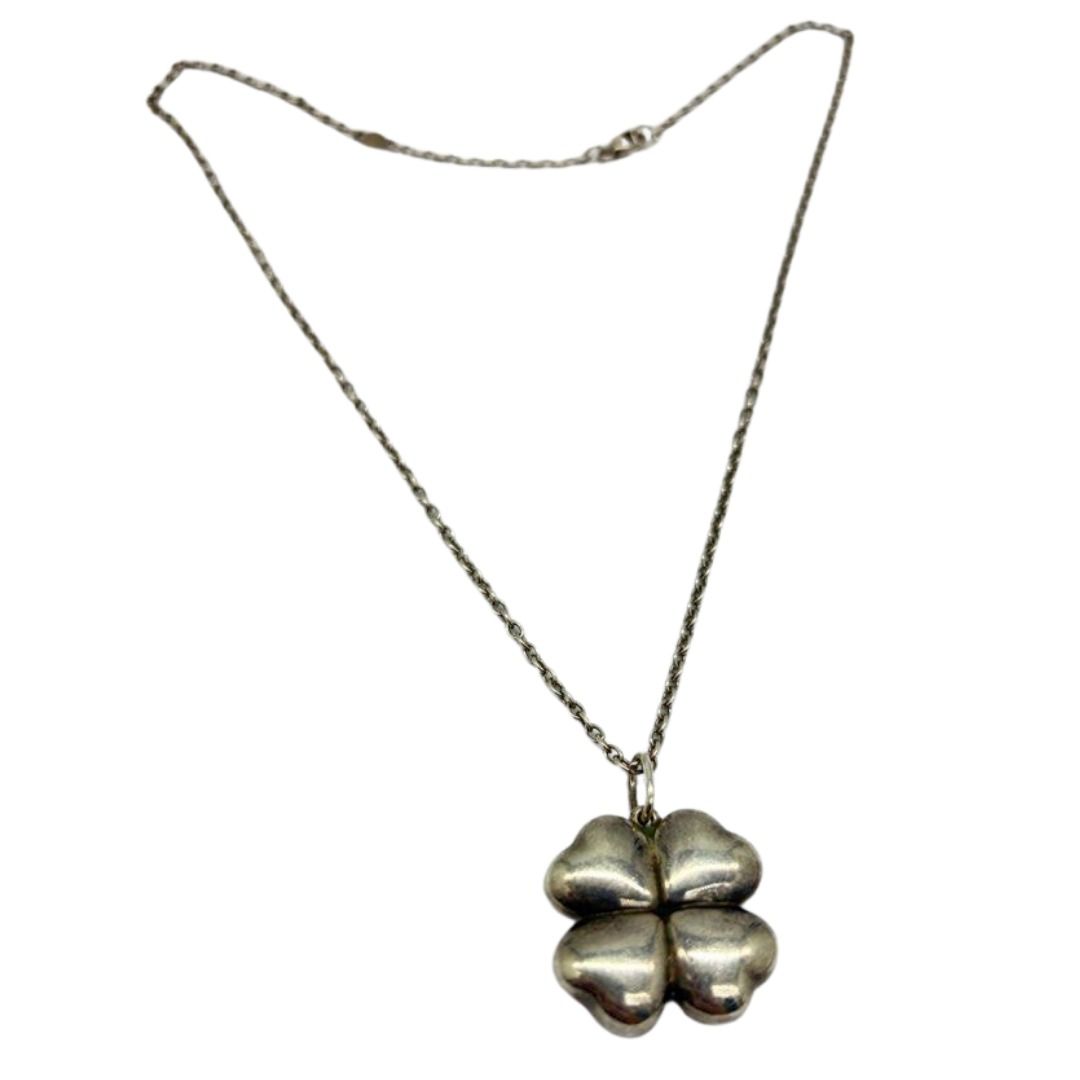 Georg Jensen Clover PT925 Necklace