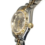 Rolex 69173 DateJust Halfgold Diamond D10 Automatic Watch, 26mm