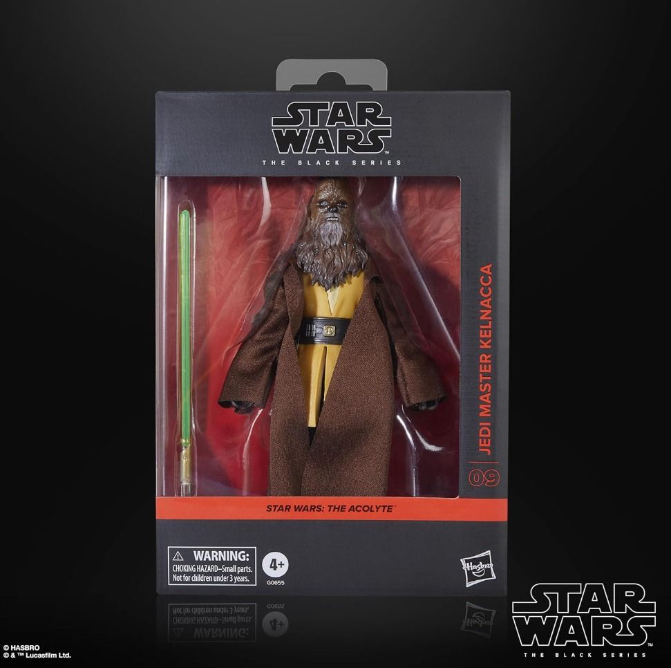 STAR WARS The Black Series Jedi Master Kelnacca, The Acolyte Deluxe Collectible 6 Inch Action Figure