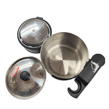 Toyomi TP-33 Stainless Steel Travel Pot Silver