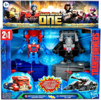 Transformers One Race Changers 2-Pack, Optimus Prime and Megatron 1.5-Inch Robot Action Figures