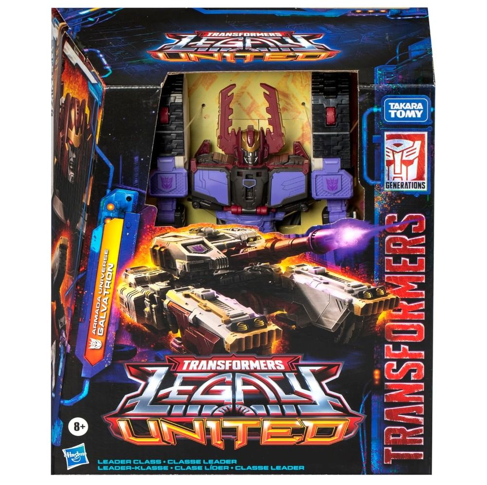Transformers Toys Legacy Evolution Leader Armada Universe Galvatron Toy, 7-inch